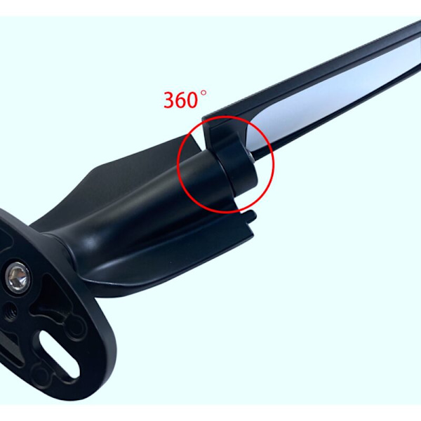 Motorcykel Modificerede Spejle Vinge Vind Justerbar Roterbar Bakspejl til R15 R25 R3 R1 R1S R6 R6S V2 V3