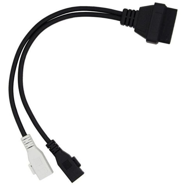 Anslutningskabel 2X2 stift till 16 OBD2 diagnostisk adapterkabel för Seat