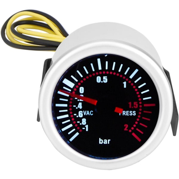 2\" Universal Bil 12V LED Digital Turbo Boost PSI Mätare