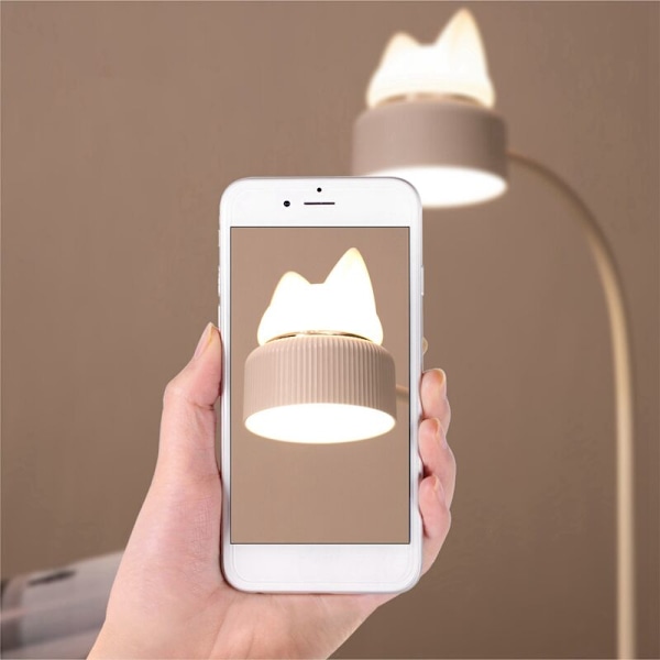 Genopladelig skrivebordslampe, skrivebordslampe, praktisk LED-læselampe, med 3 lysstyrkeniveauer,