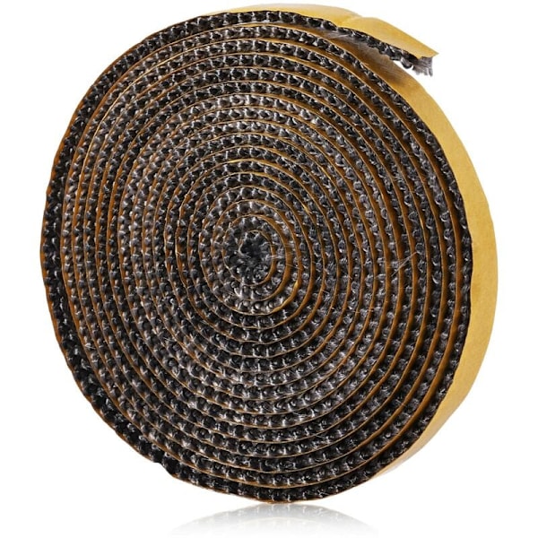 Eldstadstätning, Självhäftande Flätad Tätning för Spis, Skorsten, Spisröret, Ugnsdörr, Värmebeständiga Tätningar (3mm x 20mm x 2m)