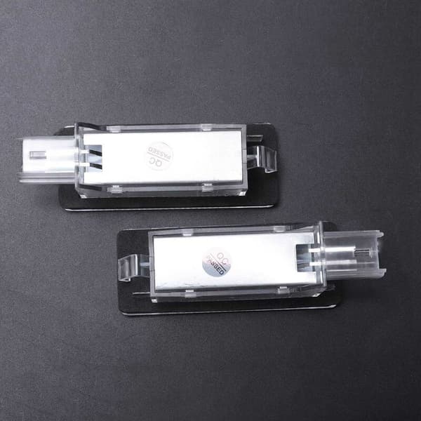 Car LED Nummerpladelys Til Espace Mk4 Scenic Mk2 2 Duster Lodgy Mcv Iii