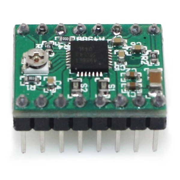 A4988 Neddykbar Stepper Motor Modul Stepstick Kompatibel med 3D-Skriverkontroller Ramps Varmespreder (5-pakning)