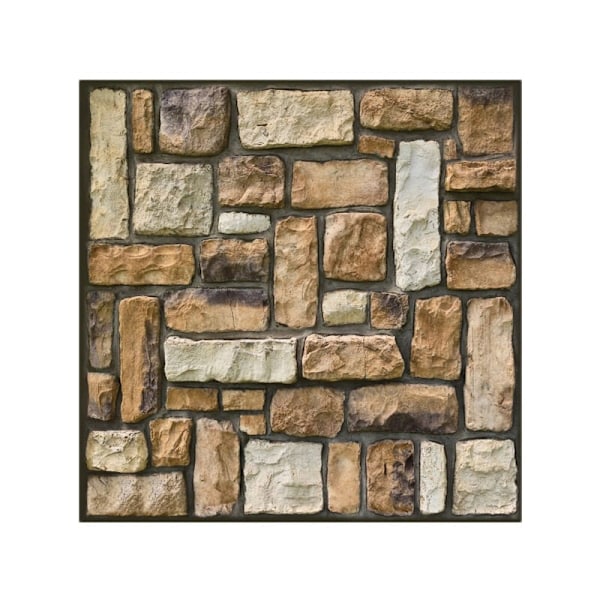 30 cm x 30 cm självhäftande kakel väggkonst toalettdekor 3D tapet ny 506