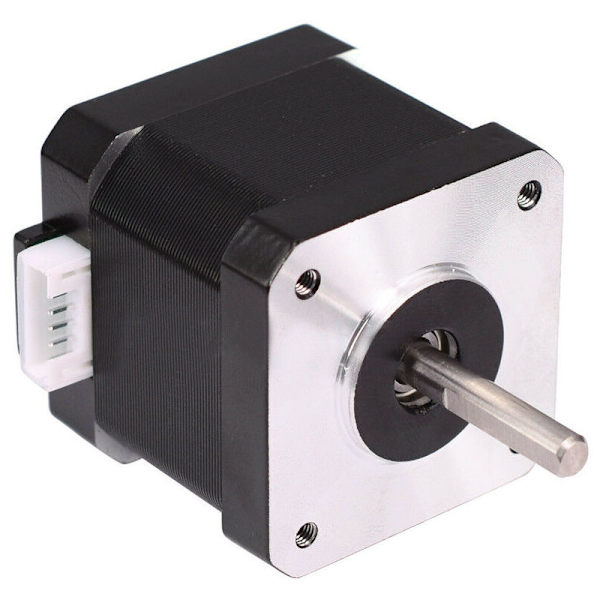 2 stk. 12V 42mm Trindemotor til 3D-printer Robot CNC 1,8 grader NEMA17 2-faset