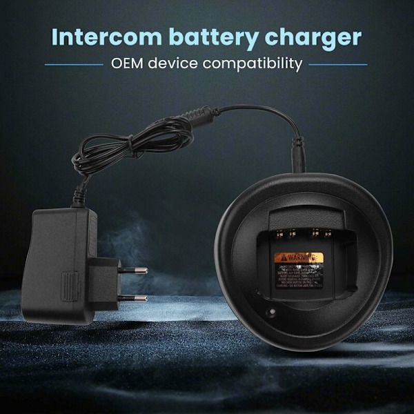 Bordsladdare för CB-radio GP328, adapter för GP320 GP338 GP340 GP360 GP380 GP240 GP280 GP329 GP540 intercom EU-kontakt