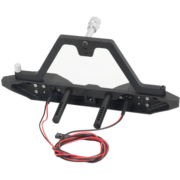 Metallstøtfanger med LED-lys for 1/10 RC Crawler Axial SCX10 90046 SCX10 III AXI03007 TRX4, Bak