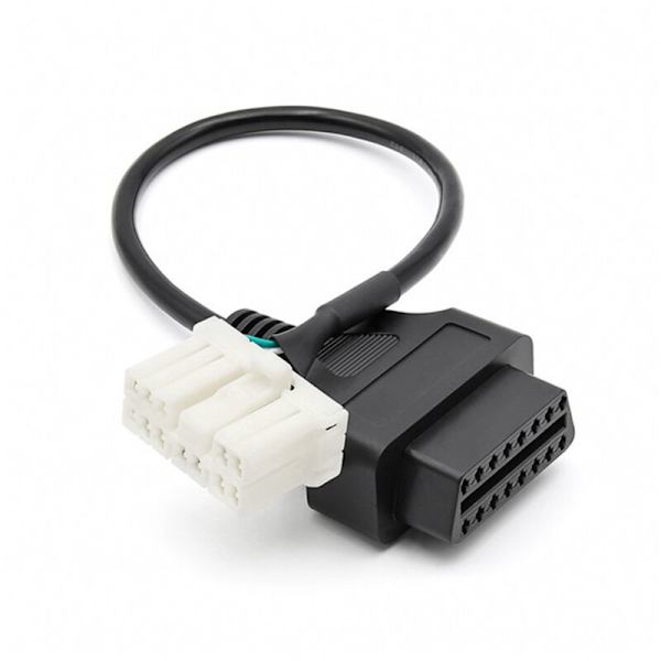 Uusi Model S/X OBD 12PIN elektroninen diagnostiikkajohtosarja Uusi energiakulkuneuvo