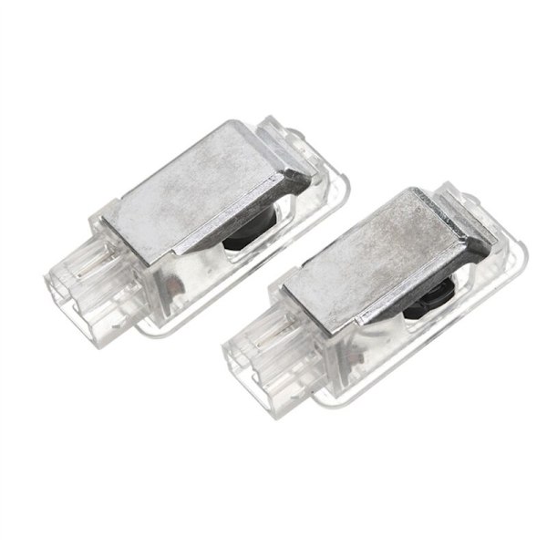 2 st LED-projektor för bildörrs välkomstljusdekoration för A6L Q5 Q3 A3 A5 A7 A8 A4L S4 S5 S6