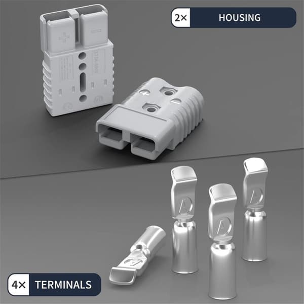 175A Batteri Forbindelse/Frakobling Stik, Ledningsnet Stik Kit til Bil Spil Trailer