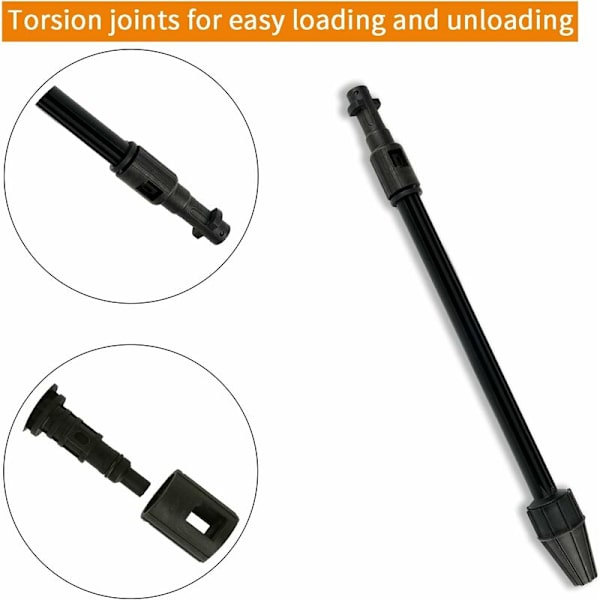 Blasteri-suutin Korkeapaineinen Pyörivä Auton Pesusuutin Jet Lance Turbo Puhdistussuutin Karcher K2, K3, K4, K5 -Fei Yu