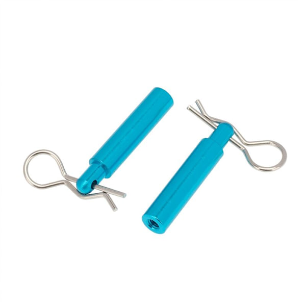 2 st metallbatteriplatta monteringsfäste för TT01 TT-01 1/10 RC biluppgradering