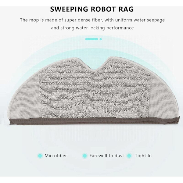 Vesitankki + Moppikorvaavat osat Xiaomi Mi Roborock S50 S51 -imuriin