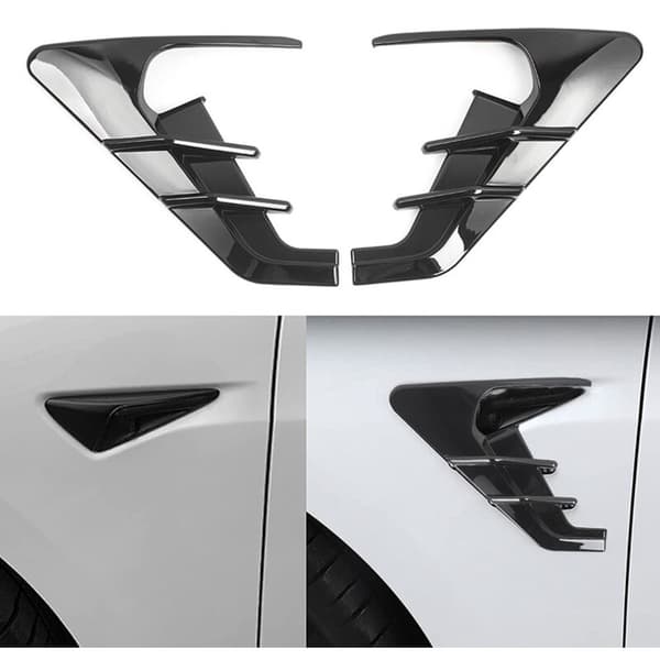 For Model 3 Y Autopilot 2.0-3.0 Side Camera Indicator Protection Cover Decoration Modification Accessories B