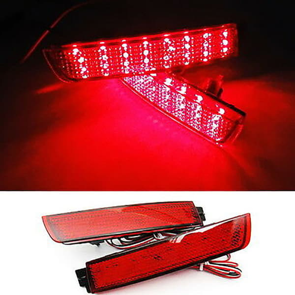 Rød baklyktreflektor LED bremselys for Juke Quest Sentra FX35 265605C000