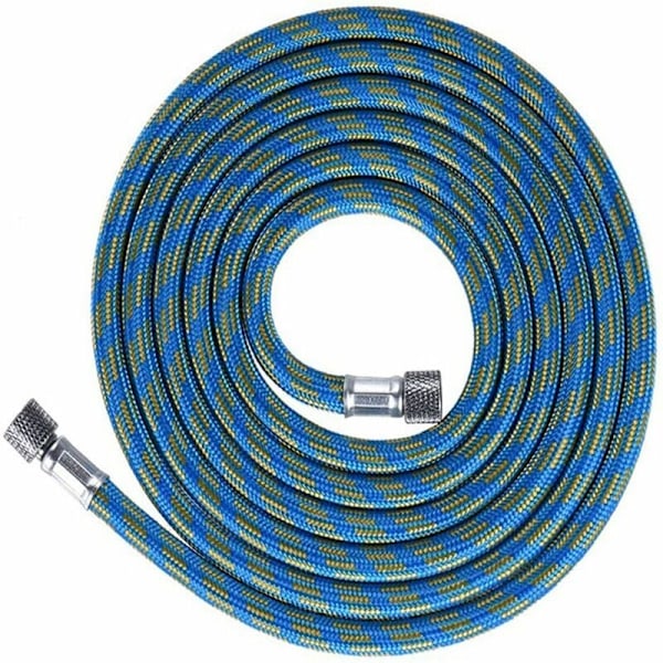 Koble fra koblingsadaptersett, nylonflettet adapter slange for luftkompressor