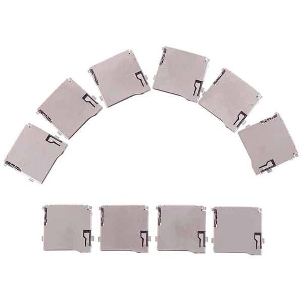 10 stk Serie TF PUSH 1.85H Mini SD-kort Socket Adapter Connector