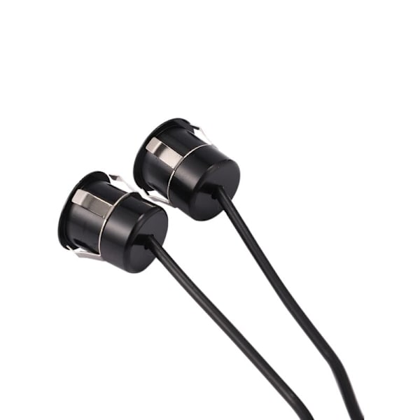 2 stk LED Eagle Eye Backup Fog Kørelys til Bil, Motorcykel, 9W Hvidt Lys, Sort