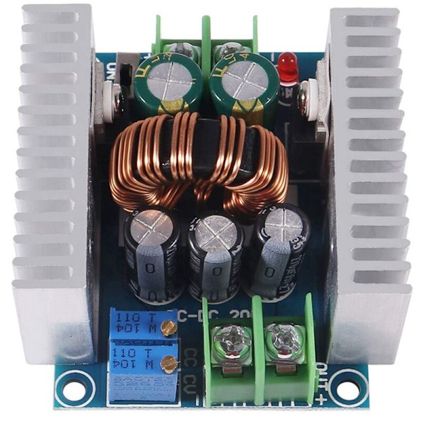 3X Justerbar DC 6-40V til 1.2-36V Step-Down Modul Spenningsregulator Konverter