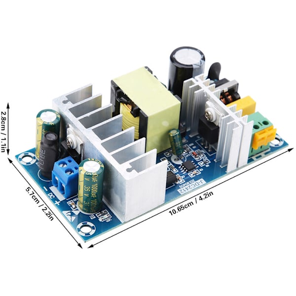 XK-2412-24 AC/DC 110/220V till DC 24V 6A Hög Effekt Styrkortet Strömförsörjningsmodul