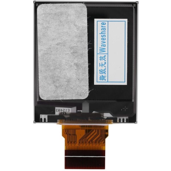 1,54 tommer E-Ink råskærm 152X152 opløsning understøtter SPI-interface gul sort og hvid trefarvet skærm