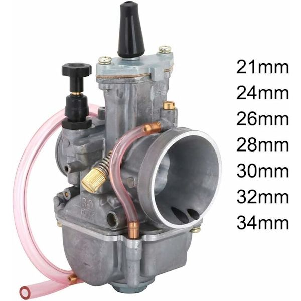 Alumiiniseosmoottoripyörän kaasutin OKO -30 mm:lle