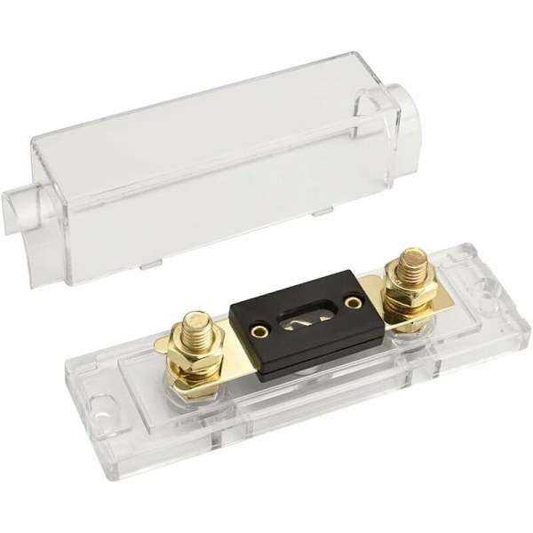 Audio/Video/Stereo ANL Sikringsholder, 0/2/4 Gauge (8,3/6,5/5,2 mm) med 200A ANL Sikring