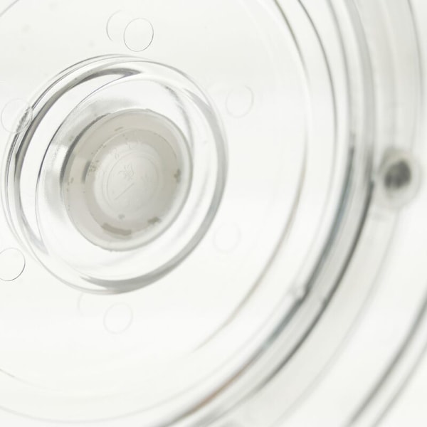 Manuell svängbar bas 15 cm transparent