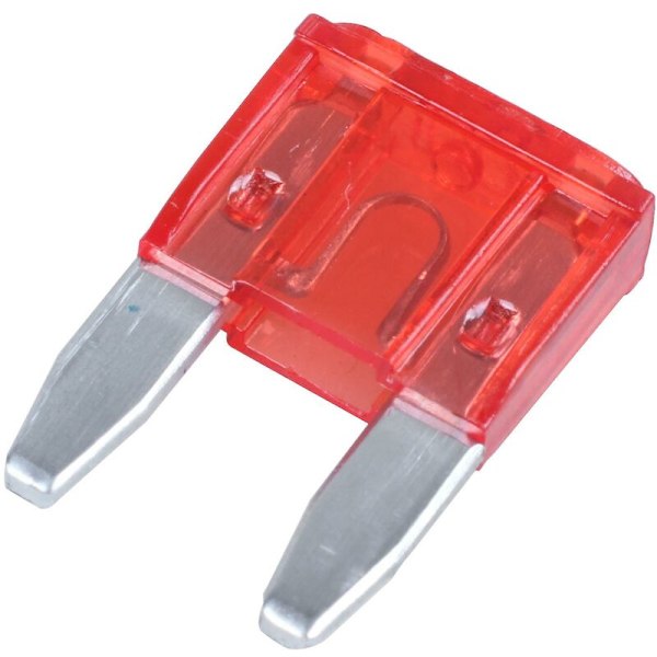 60 stk. 10A 10A Auto Mini Blade Sikringer Rød til Bil