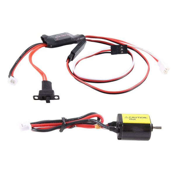 30A Harjattu ESC ja 88T Tehokas Magneettimoottori 030 Combo RC-autoon 1/24 SCX24 Päivityssarja PH2.0 2-napaisella Liittimellä