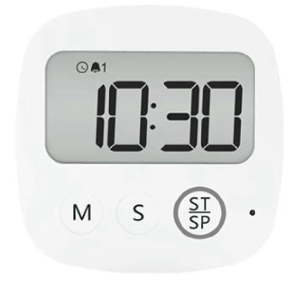 Digital Timer med Alarm Klokke Nedtelling Magnetisk Stor Digit Kjøkken Timer, Stativ, Henge for Matlaging Lærer Studie