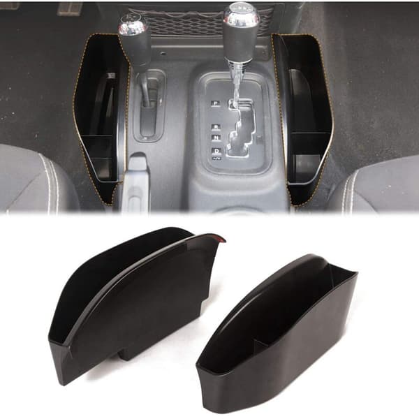 Midtkonsoll-arrangør for 2011-2018 JK JKU Side Gear Shift Oppbevaringsboks Tilbehør