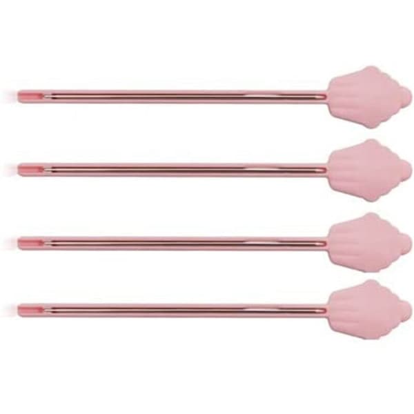 Kage tester - Foldbar kage tester til bagning - Rustfrit stål nål til chiffon kager - Bageværktøj - 4 stk.