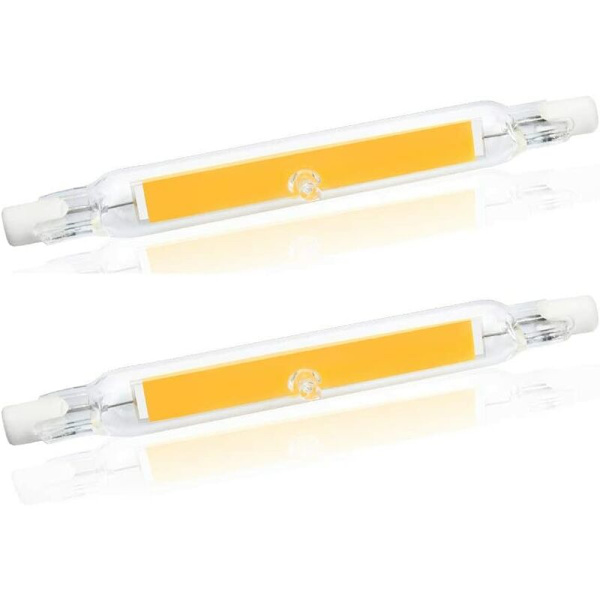 5W R7S 78MM J78 COB Filament LED Pære, 500 Lumen 360 Grader, 30W 48W 50W Halogen Pære Ækvivalent, Perfekt til Hjem, Køkken, Værelse, Balkon, Kontor,