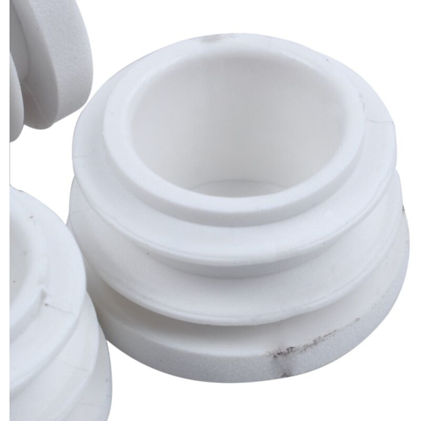 4 st 19 mm diameter plaständlock plugg rör slang insatser plugg vit