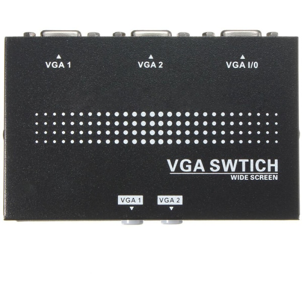 2 i 1 ut VGA VGA 2 DÖRR en bildskärm två källor MANUELL SPLITTER SWITCH