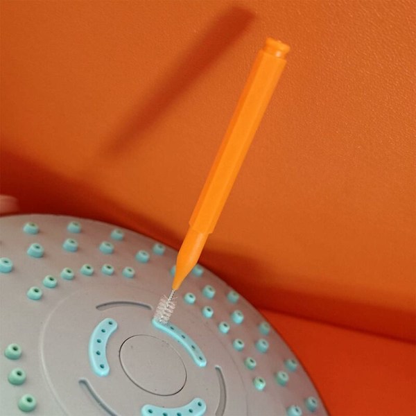 5-pack duschmunstycksrengöringsborste, liten anti-igensättningsborste, kan användas för att rengöra mobiltelefonhål och små föremål HIASDFLS