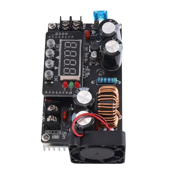 DKP6008 CNC Justerbar DC Step-down Regulert Strømforsyningsmodul/Konstant Spenning og Konstant Strøm Voltmeter