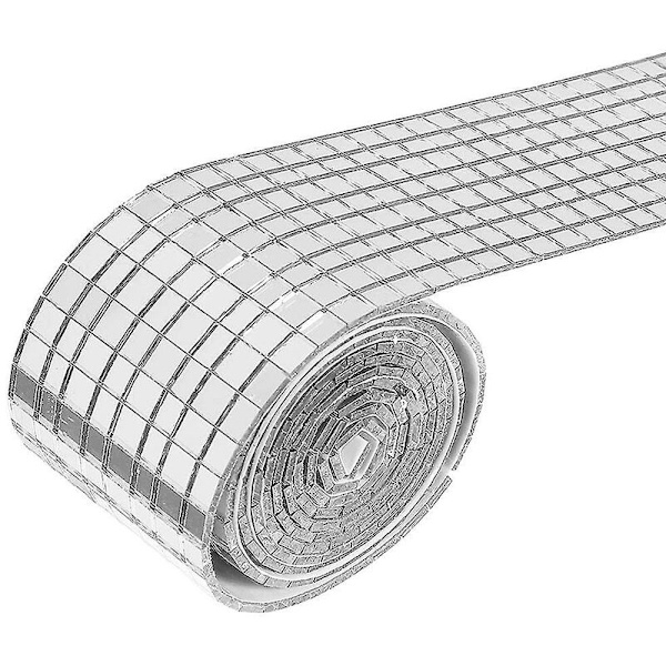 1464 stk. Mini firkantede glasmosaikfliser til gør-det-selv-dekoration - 5 mm x 5 mm