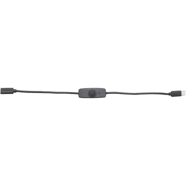 USB Type C strømbryter med hannindikator til USB-C forlengelseskabelbryter for 4B