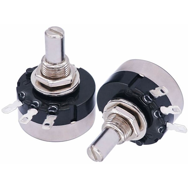 2 st RV24YN20S B102 Potensiometer 1K ohm Kolfilm Rotations Potensiometer Envarvs Potensiometer A03-6mm RV24 B102+A03