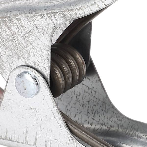 Metallfjäderklämmor - Presenningspännklämmor Fjäderklämmor med gummibeklädd greppstöd, 15 cm, 6 stycken