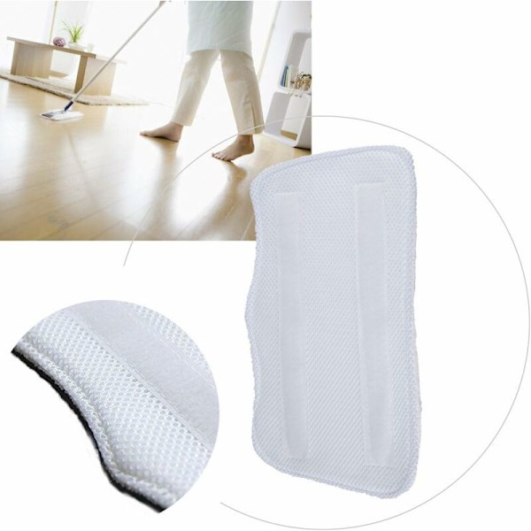 Används för Shark Mikrofiberdynor, Ersättningsdynor för Shark Ångmopp S3101, S3102, S3250, S3251, Sk115, SK140, Sk141, Sk435co, Sk460 Ss460wm，XT3010，