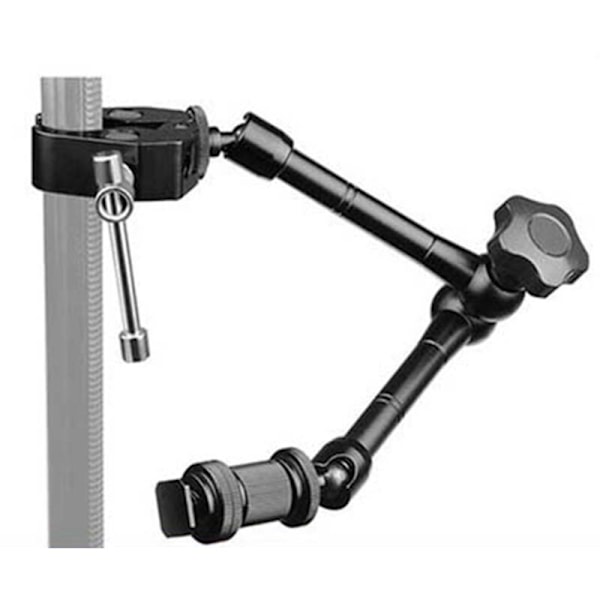 16X Magic Arm med Friktionsklämma Super Clamp 11 tum 1/4 & 3/8 tum gänga