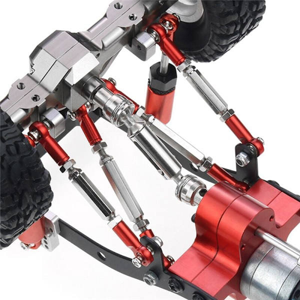 Metallkobling Stang Trekkstenger Drivaksel for C14 C24 C34 B14 B24 MN D90 MN99S RC Bil Oppgraderinger Deler Tilbehør,5