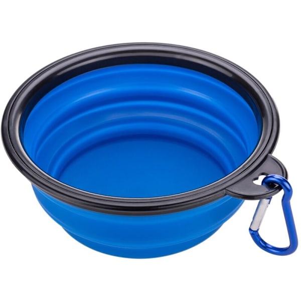 Vikbar skål 350 ml blå