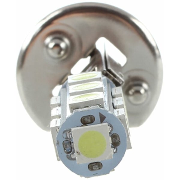 2 kpl AUTOLAMPUT H1 VALKOINEN 13 LED SMD 5050 SIRUA