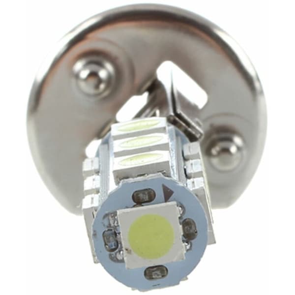 2 stk AUTO LAMPER H1 HVID 13 LED SMD 5050 CHIPS