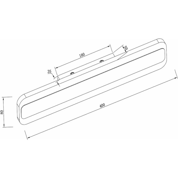 14W Spegellampa Vägglampa Badrum Neutralvit 4000K LED 900LM Modern Inomhus Badrumslampa Badrumsbelysning 40