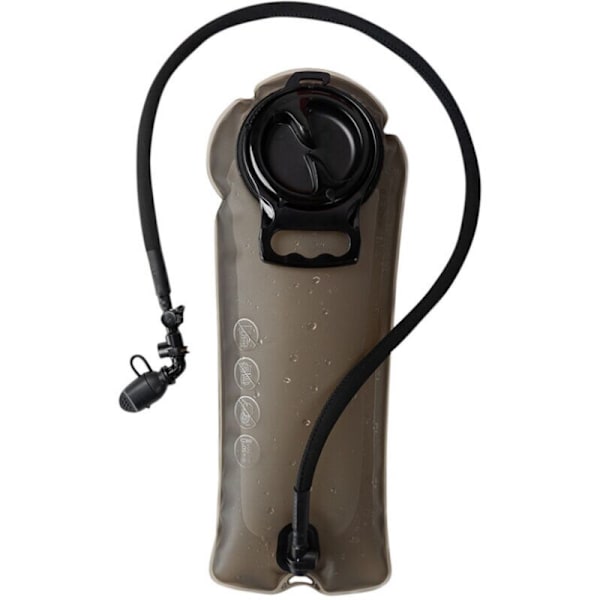 Vattenpåse i TPU-material, brun, storlek L (3 l), solig
